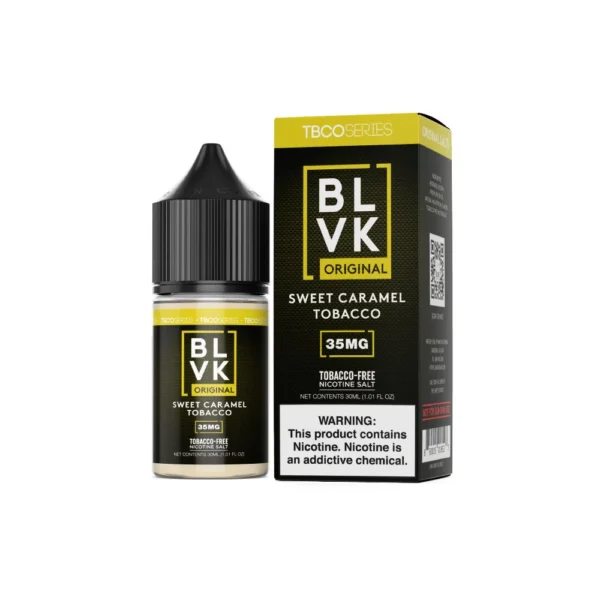 Sweet Tobacco (Caramel Tobacco) by BLVK Unicorn Nicotine Salt 30ml